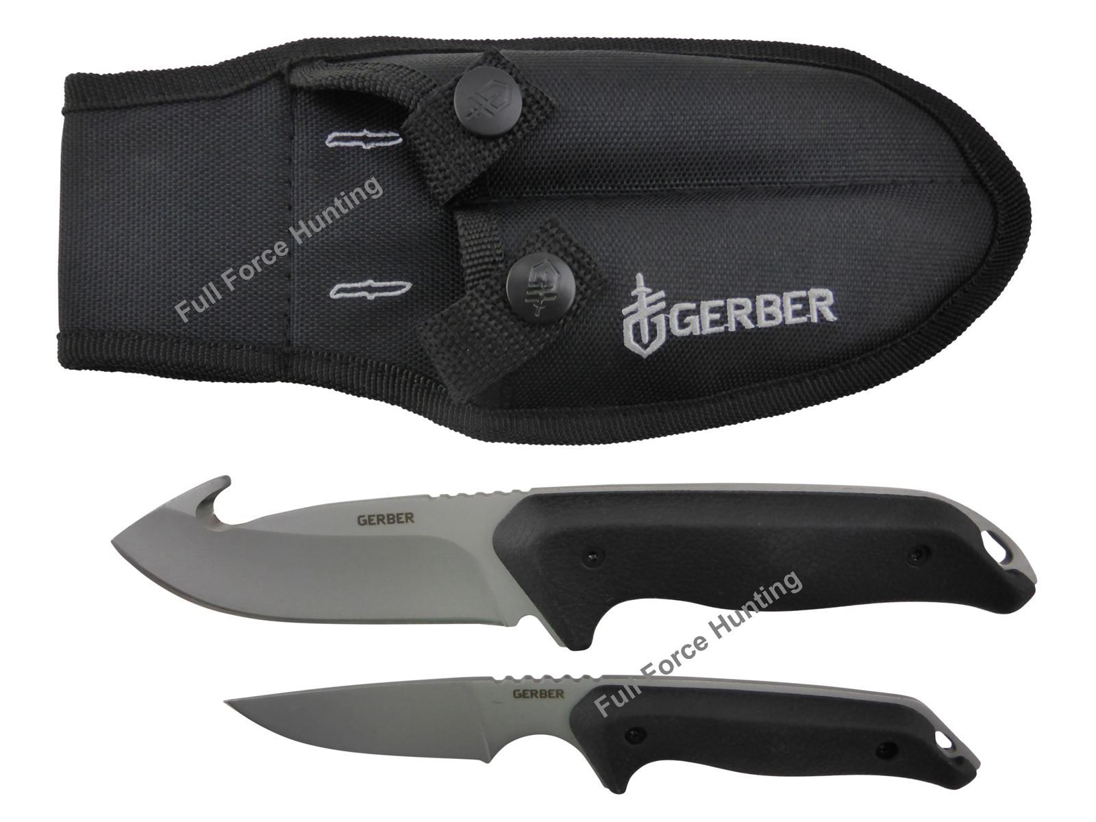 GERBER Moment Field Cleaning Fixed Blade Gut Hook Knife Set Hunting