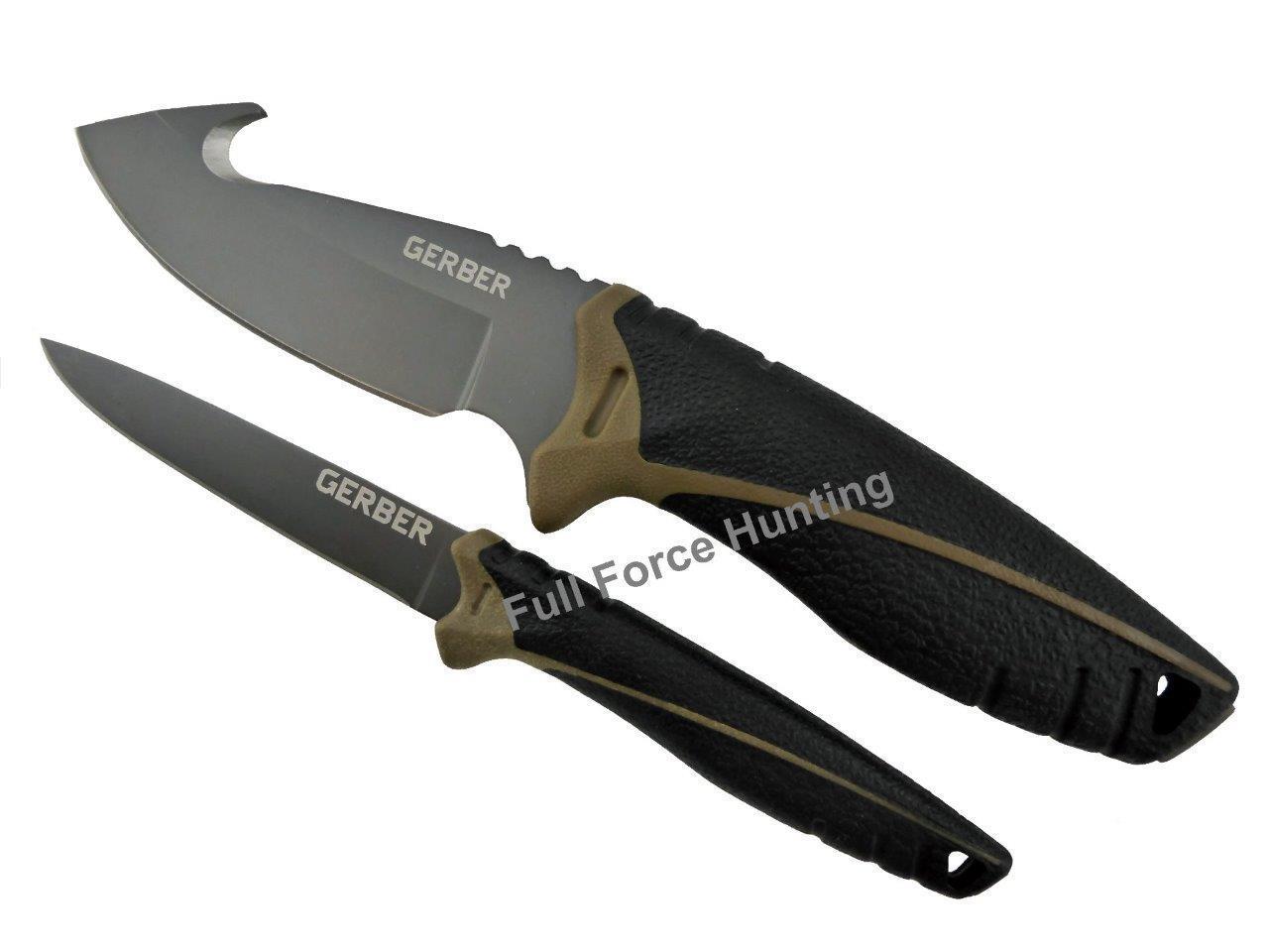 GERBER Myth Field Dess Kit Steel Fixed Blade Gut Hook Knife Set Hunting