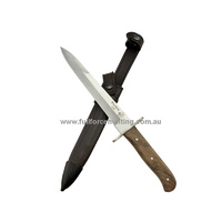 J & V Knives Trinchera Aleman Trench Knife Leather Sheath