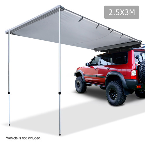 2.5X3M Car Awning Grey