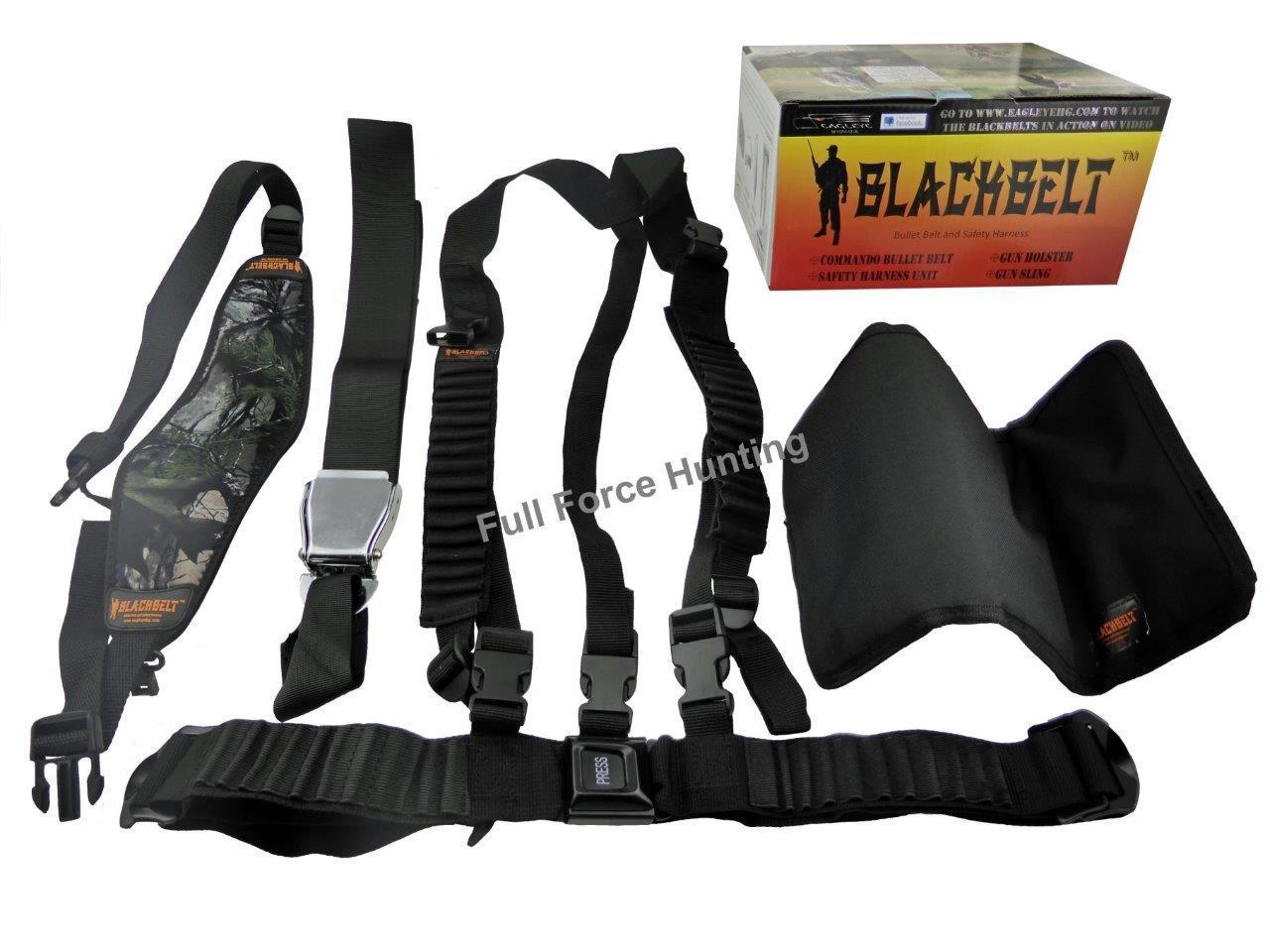 Blackbelt Ammo Bullet Firearm Storage Belt Safety Harness Rifle Sling