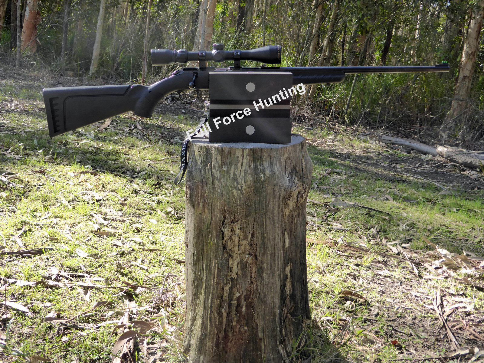 MaXbox II Gun Rest Rifle Shotgun Stand Hunting Vehicle