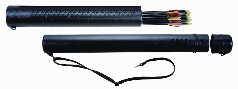 Cartel Black Extendable Arrow Tube Cannister