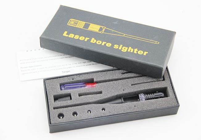 Details about   Red Laser Bore Sighter Bore Sight Kit for .22 to .50 Caliber Rifles Handgun