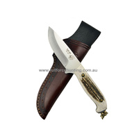 Jabali Stag Scale & Brass handled J&V Adventure Knife
