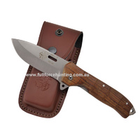 J&V Adventure Knives - SV-2 Cocobolo Folder Pocket Knife with Liner Lock