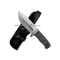 Thor Heavy Duty Utility Knife with Sheath Black JV Knives
