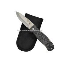 J&V Adventure Knives Black Bushcraft Folding Utility Knife
