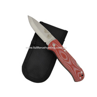 J&V Adventure Knives Bushcraft Orange Folding Utility Knife