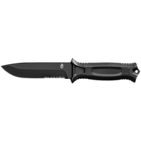 Gerber 30-001038N StrongArm Black Fine Edge Fixed Blade