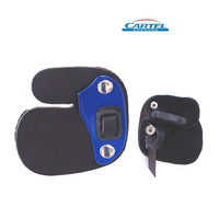 Cartel Archery Blue Finger Tab Pro-1 Large Right Hand