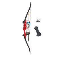 Bear Archery Flash Recurve Bow Set with Whisker Biscuit Quiver & Arm Guard