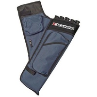 Bohning Archery 5 Tube Adult Target Hip Quiver RH - Blue