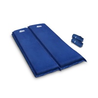 Weisshorn Self Inflating Mattress Camping Sleeping Mat Air Bed Pad Double Navy 10CM Thick