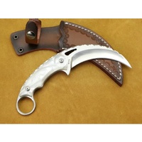 Karambit with Aleck Handle and Leather Sheath Collectors Edition