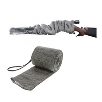 Gun Sock Grey 54" x 4" Silicone Treated