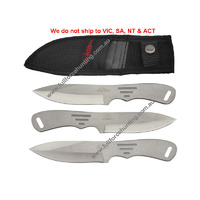 United Cutlery Gil Hibben Knives 3pc Small Pro Thrower Knives GH2005