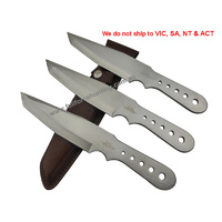Gil Hibben GH5003 Large Triple Warrior Thrower Knife Set of 3