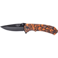 JKR-431 Orange Skull Folder