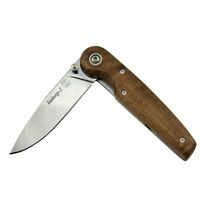 Kizlyar Biker-2 Walnut Wood Folding Knife