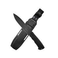 Kizlyar Voron-3 Black Tactical Fixed Blade Knife