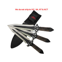 Kit Rae Knives Hellhawk Throwing Dagger Triple Set United Cutlery