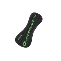 Krossen Black & Green 2 Strap Fabric Armguard RH or LH - Small