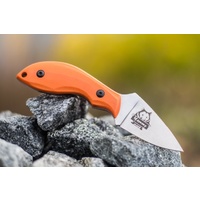 Kizlyar Supreme Hammy EDC Orange G10 Handle & Leather Sheath