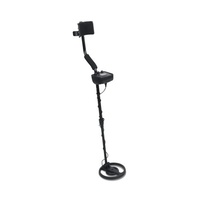 LED Metal Detector with Headphones - Black