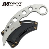 MTech MT-664SL Fixed Blade Satin Stainless Karambit