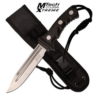 MTech USA Xtreme MX-8145 Full Tang 12" Clipped Drop Point Fixed Blade Knife