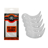 RaptoRazor Big Game Skinner Replacement Blades 5 Pck