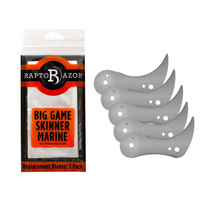 RaptoRazor Big Game Skinner Marine Replacement Blades 5 Pck