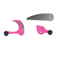 RaptoRazor Pink Big Game Skinner + Mako Saw Blade Combo