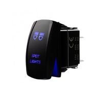 Laser Etched Rocker Switch for Spot Light Work Driving Lamp 4WD UTE 12V 24V