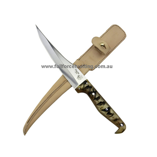 J&V Adventure Knives Macho Riojano Ram Horn Fixed Blade Knife