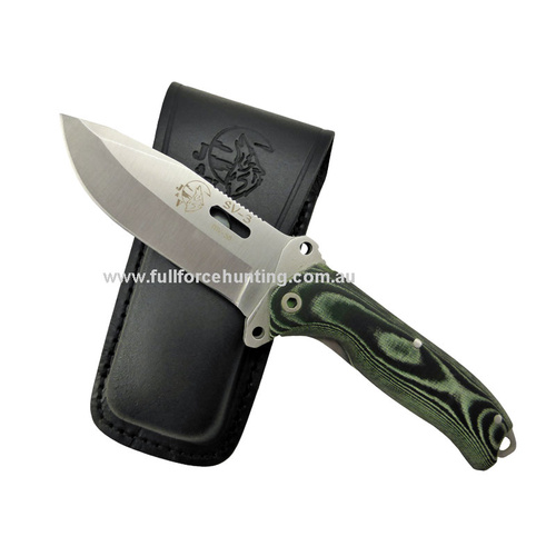 J&V Adventure Knives - SV-3 Green Folder Pocket Knife with Liner Lock