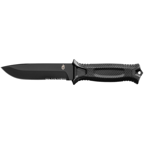 Gerber 30-001038N StrongArm Black Fine Edge Fixed Blade