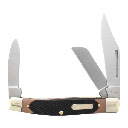 Schrade Old Timer® 8OT Senior 3 Blade Folding Pocket Knife