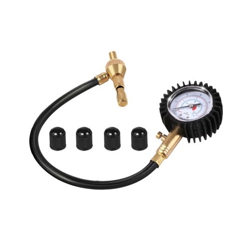 Giantz Tyre Deflater with Pressure Gauge Valve