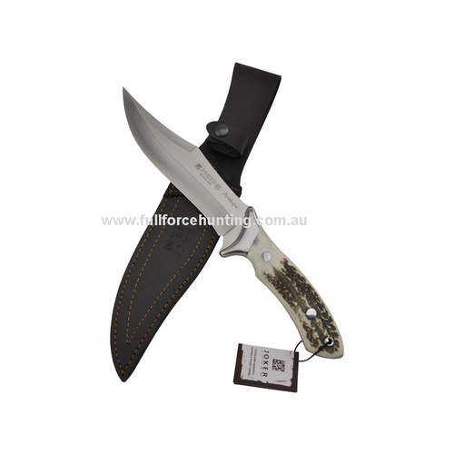 Joker Antelope CC-01 Fixed Blade Bowie Knife Stag Horn Handle
