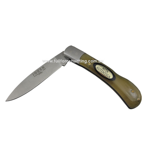 Joker Knives Breton Folder NA-41 Bull Horn Lock Back Pocket Knife