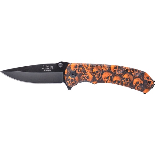 JKR-431 Orange Skull Folder