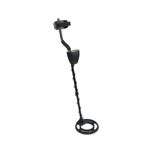 LCD Screen Metal Detector with Headphones - Black