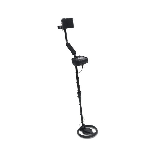 LED Metal Detector with Headphones - Black