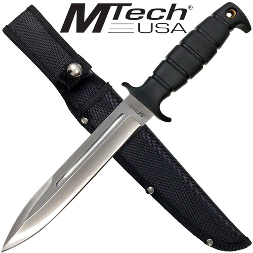 M-Tech USA MT-20-69SL Rubber Handle Pig Sticker Knife