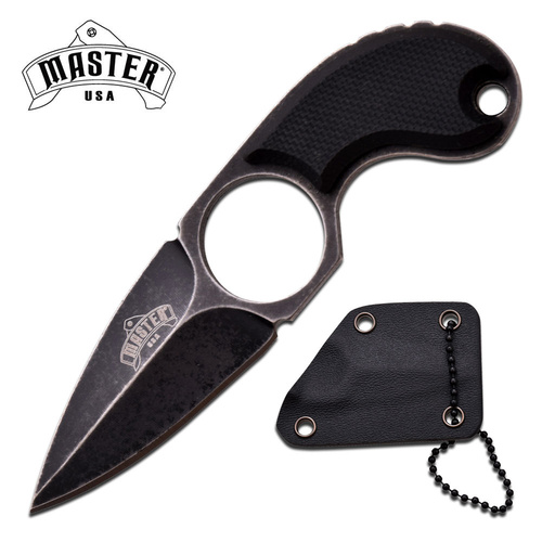 Master USA MU-1127 3.25" G10 Neck Knife with Kydex Sheath