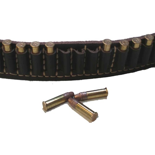 .222 Leather Ammo Cartridge Belt