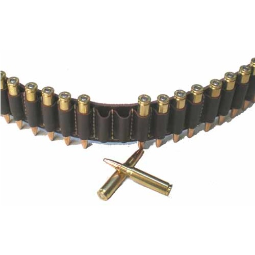 .30Cal Leather Ammo Cartridge Belt