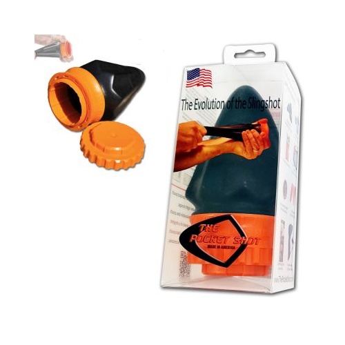 Pocket Shot Slingshot American Made Marble Launcher